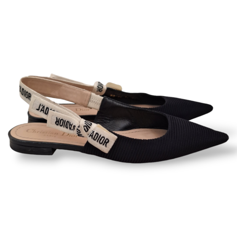 Slingback Christian Dior J'Adior Preto - 34