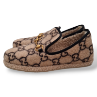 Mocassim Gucci em Lã Fria GG Horsebit - 35
