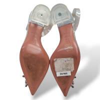 Slingback Amina Muaddi Prata - 35