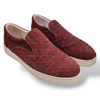 Slip On Bottega Veneta Vinho - 40