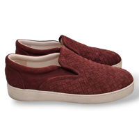 Slip On Bottega Veneta Vinho - 40