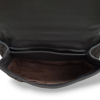 Bolsa Tiracolo Bottega Veneta Olimpia Intrecciato Cinza