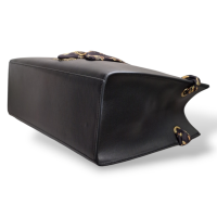 Bolsa Versace Preta com lenço 