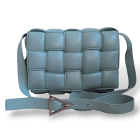 Bolsa Bottega Veneta Cassette Padded Azul