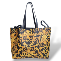 Bolsa Versace Jeans Couture Amarela e Preto