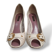 Scarpin Louis Vuitton Off White