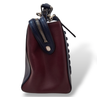 Bolsa Fendi Dotcom Azul e Vinho