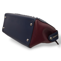 Bolsa Fendi Dotcom Azul e Vinho