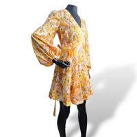 Vestido Zimmermann Envelope Floral Estampado-36