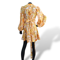 Vestido Zimmermann Envelope Floral Estampado-36