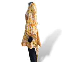 Vestido Zimmermann Envelope Floral Estampado-36