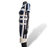 Vestido Herve Leger Azul Claro e Azul Escuro-M