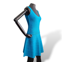 Vestido Hervé Léger Azul - M