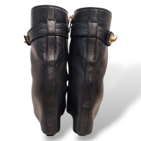 Bota Givenchy Couro Preta -37