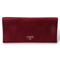 Clutch Prada Vinho em Cetim