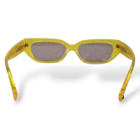 Óculos Valentino em Acetato Amarelo