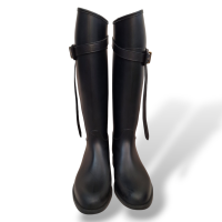 Bota Burberry Roscot Belted Preta-37