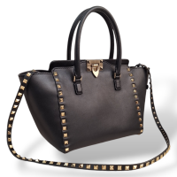 Bolsa Valentino Rockstud Preta