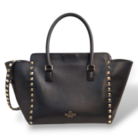 Bolsa Valentino Rockstud Preta