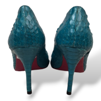 Peep Toe Zeferino Turquesa-36