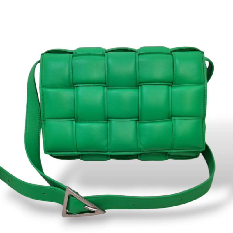 Bolsa Bottega Veneta Cassette Padded Verde