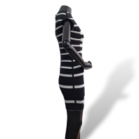 Vestido Herve Leger Preto e Branco -M