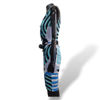 Vestido Emilio Pucci Estampado - Azul, Roxo, Preto - M