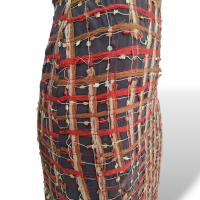 Saia BCBG Maxazria com Bordados Marrom-36