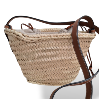 Bolsa Tote Loewe em Ráfia