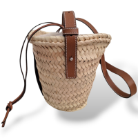 Bolsa Tote Loewe em Ráfia
