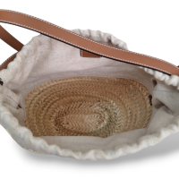 Bolsa Tote Loewe em Ráfia