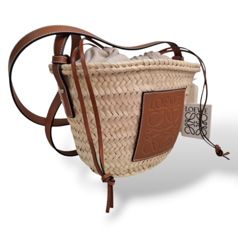 Bolsa Tote Loewe em Ráfia