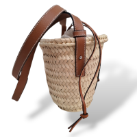 Bolsa Tote Loewe em Ráfia