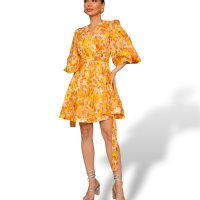Vestido Zimmermann Envelope Floral Estampado-36