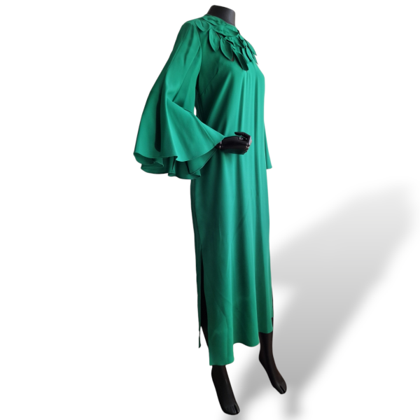 Vestido Oscar De La Renta Verde