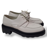Sapato Hermès Oxford First Off White-37