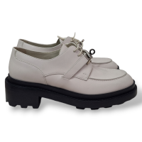 Sapato Hermès Oxford First Off White-37