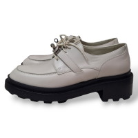 Sapato Hermès Oxford First Off White-37