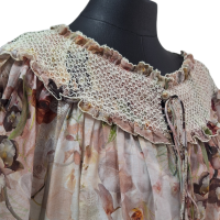 Vestido Zimmermann Dancer Estampado Curto
