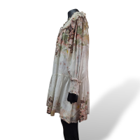 Vestido Zimmermann Dancer Estampado Curto