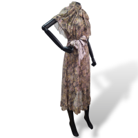Vestido Zimmermann Estampado Fundo Escuro