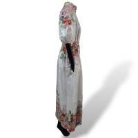 Vestido Zimmermann Florido com Elástico na Cintura