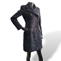 Casaco Burberry Trench Azul Marinho-36