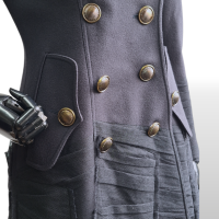 Casaco Burberry Trench Azul Marinho-36