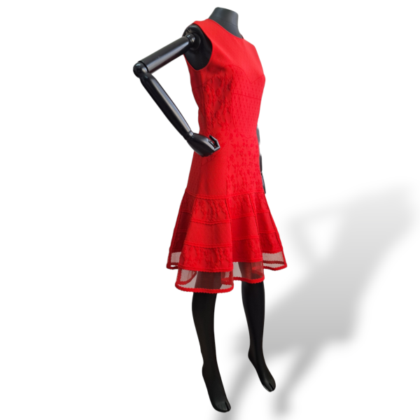 Vestido Alexander Mcqueen Vermelho-38