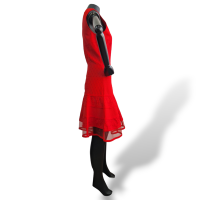Vestido Alexander Mcqueen Vermelho-38