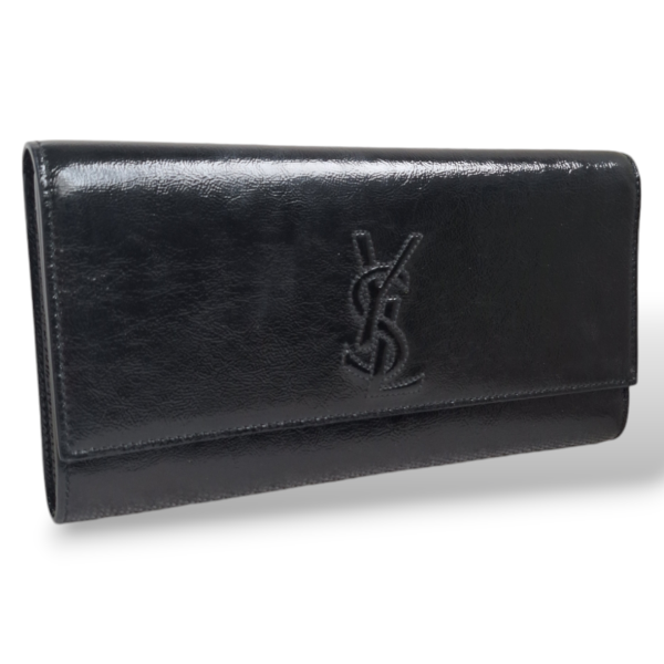 Clutch Yves Saint Laurent Belle de Jour Preta
