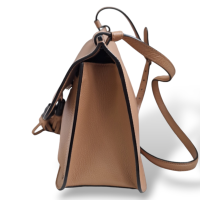 Bolsa Gucci Daily Bamboo Tassel Bege
