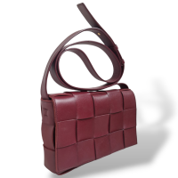 Bolsa Bottega Veneta Cassette Vinho