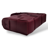 Bolsa Bottega Veneta Cassette Vinho